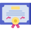 Government Job Diploma Icon